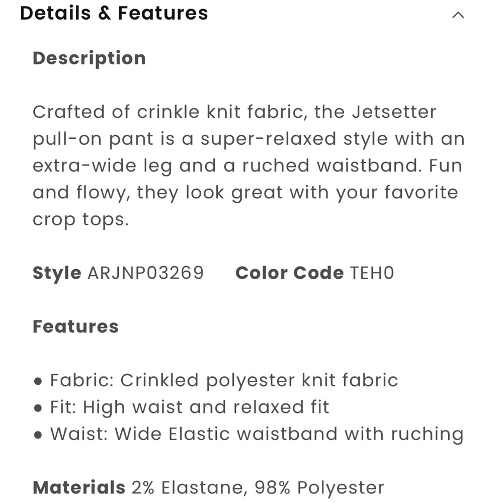 Roxy Jetsetter Wide Leg Pants - Picture 8 of 11